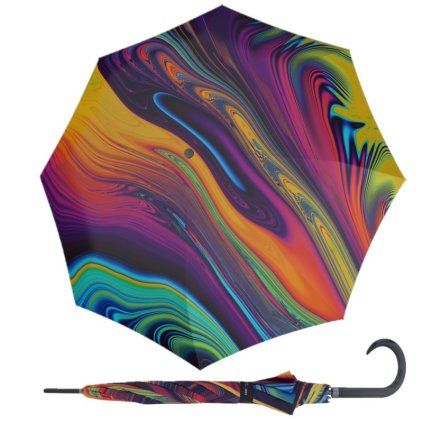 1895 modern art long ac flowing colors