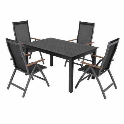 15884 expert antracit wood plus zahradni souprava polohovaci 4 1