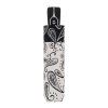 6872 2 fiber magic black white paisley