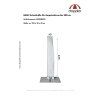 9266 7 basic ochranny obal pro slunecniky s bocni nohou do 300 cm