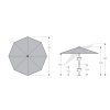 14537 25 myzone 200 cm stredovy slunecnik